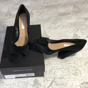 Saks Fifth Avenue Lara sued pumps 10